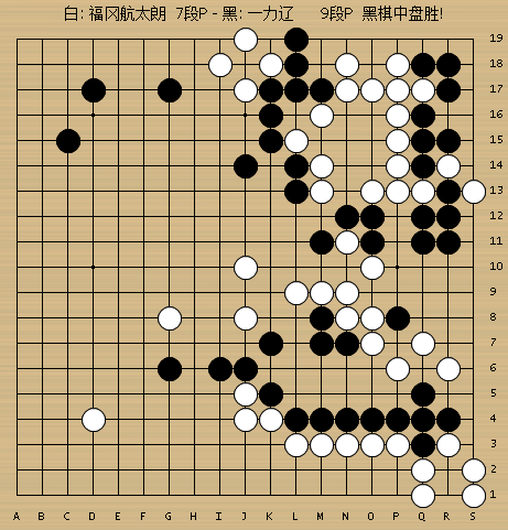 比分直播-一场完胜 一力辽降服航太朗攻下本因坊战天王山 距四连霸一步之遥|福冈航太朗|挑战赛|本因坊挑战赛|平田智也|春兰杯_新浪体育_新浪新闻